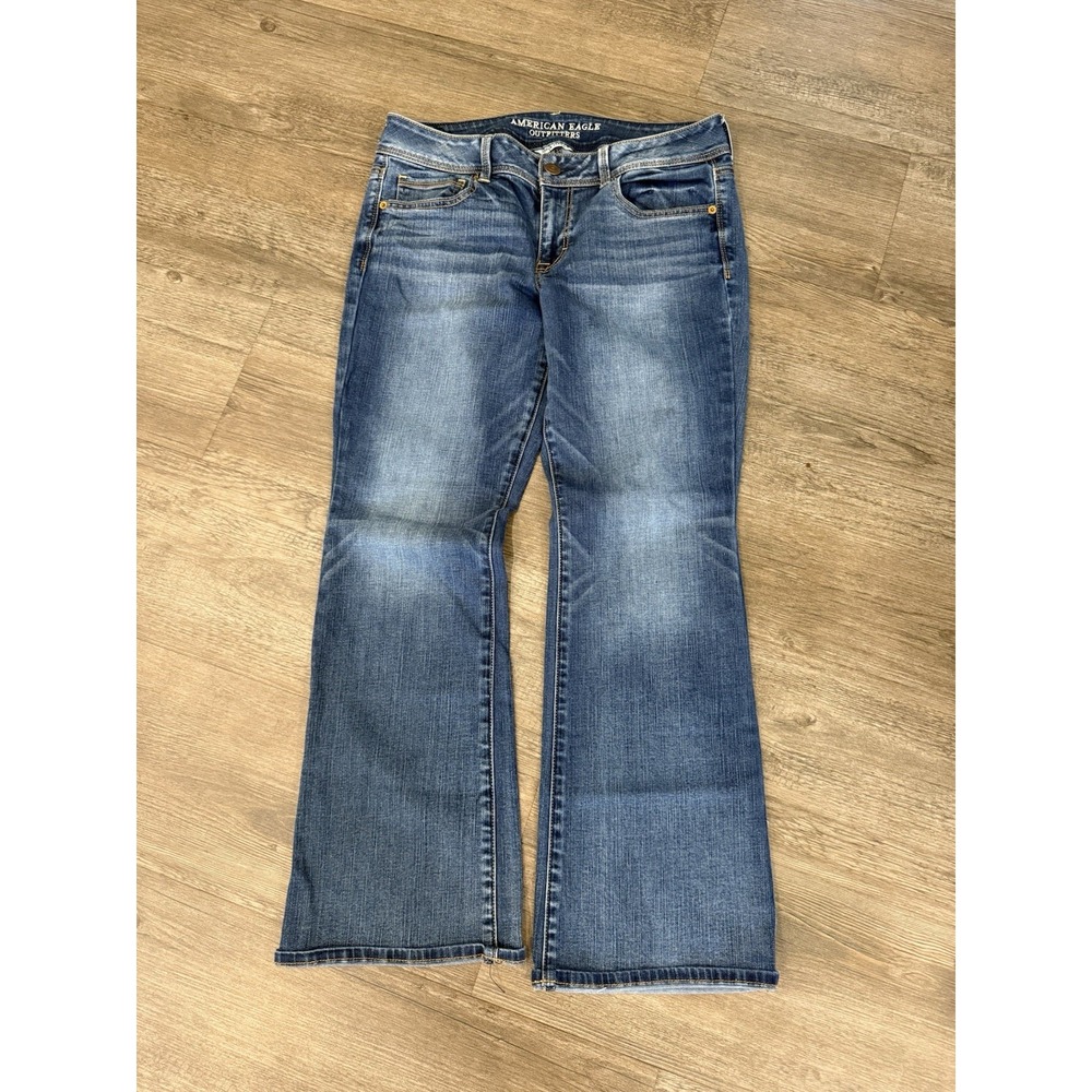 American Eagle Jeans Women's Kick Boot 12 Short 2014 Y2K
